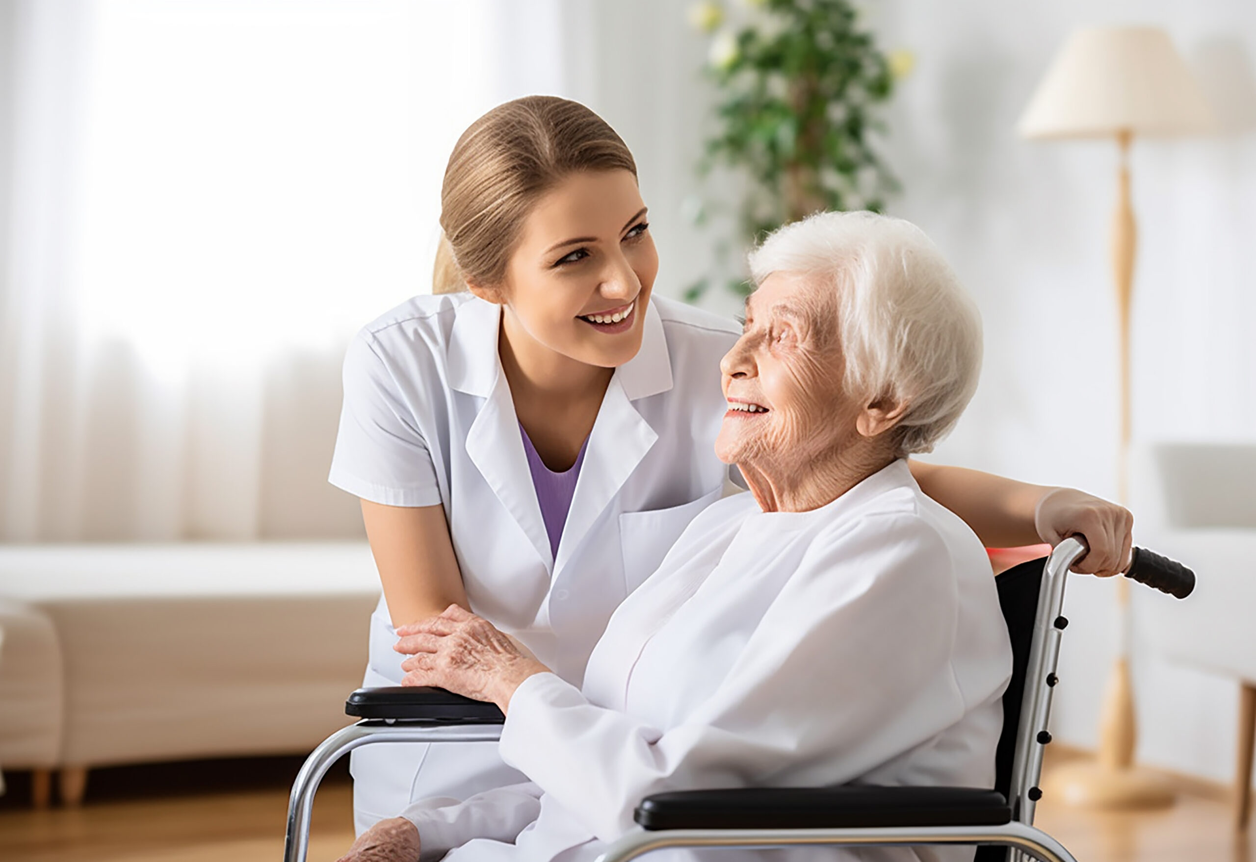 photo-female-nurse-helping-patient-caring-about-old-patient